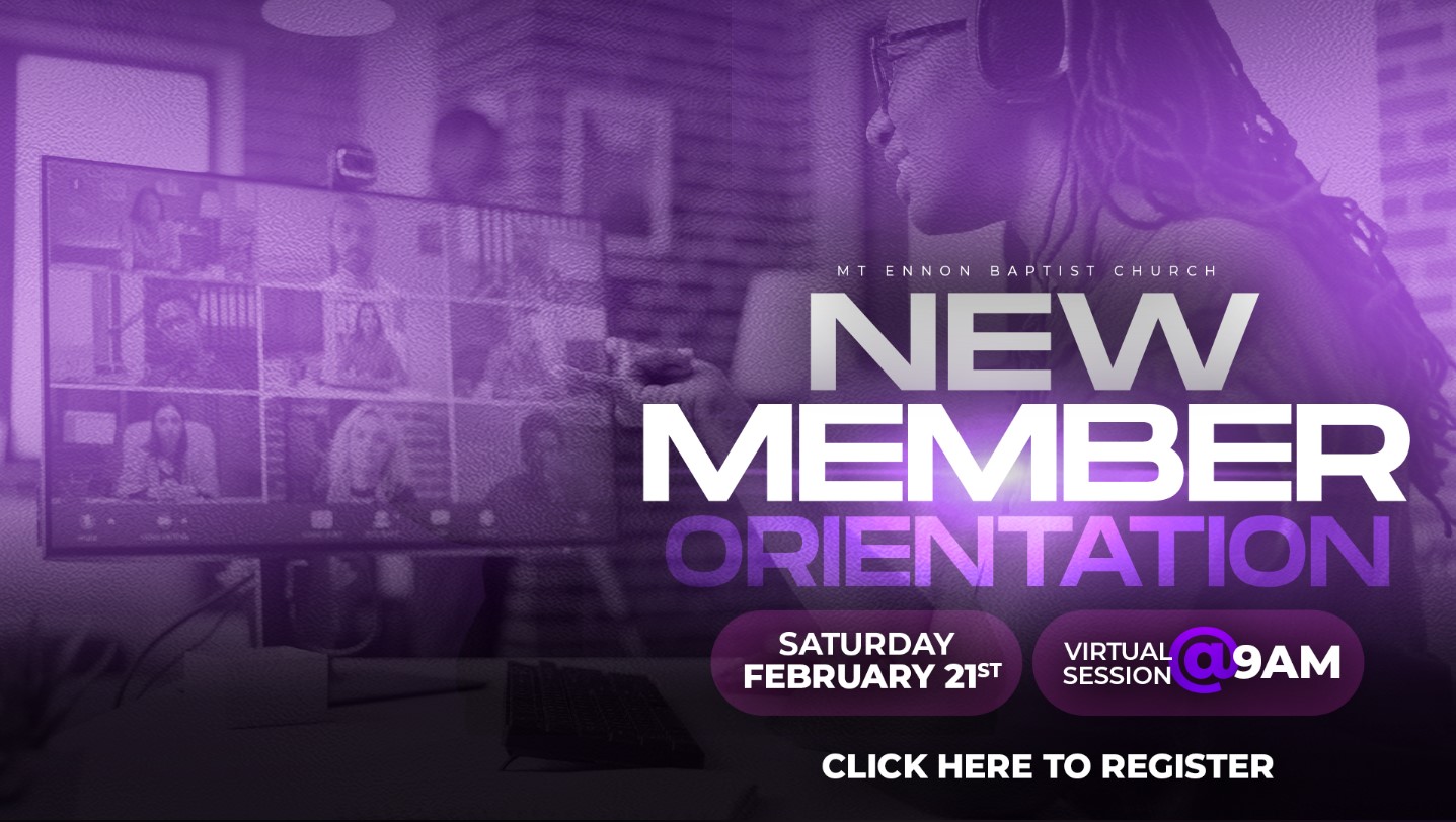 New Member Orientation